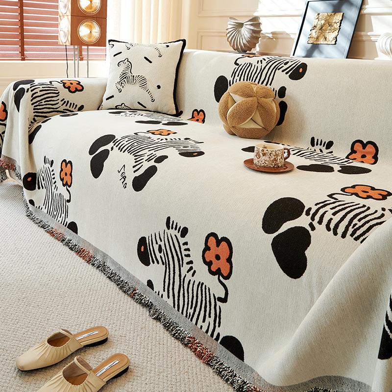 

Special-shaped sofa cushion 2025 new one-piece straight row non-slip sofa seat cushion universal sofa cover towel for all seasons 180*130cm