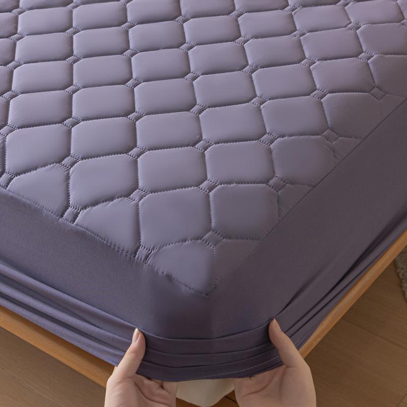 Safe Waterproof Mattress Pad Protector Quilted Fitted Sheet with Elastic Bands for Hotel Home Waterproof Mattress Cover 140/160