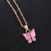 Chic Butterfly Alloy Charm Trendy Simple Ladies S Jewellery
