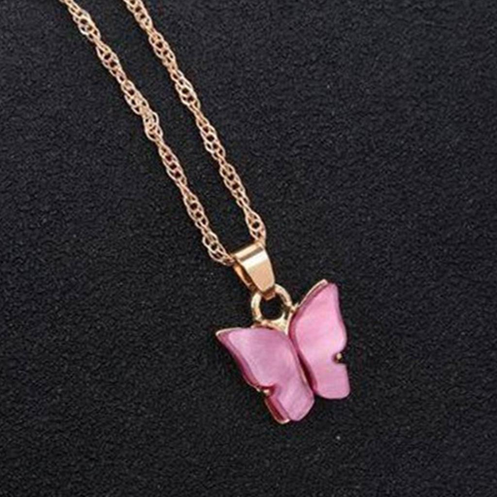 Chic Butterfly Alloy Charm Trendy Simple Ladies S Jewellery