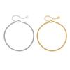 Women's Gold Stainless Steel Chain Anklet - European & American Style