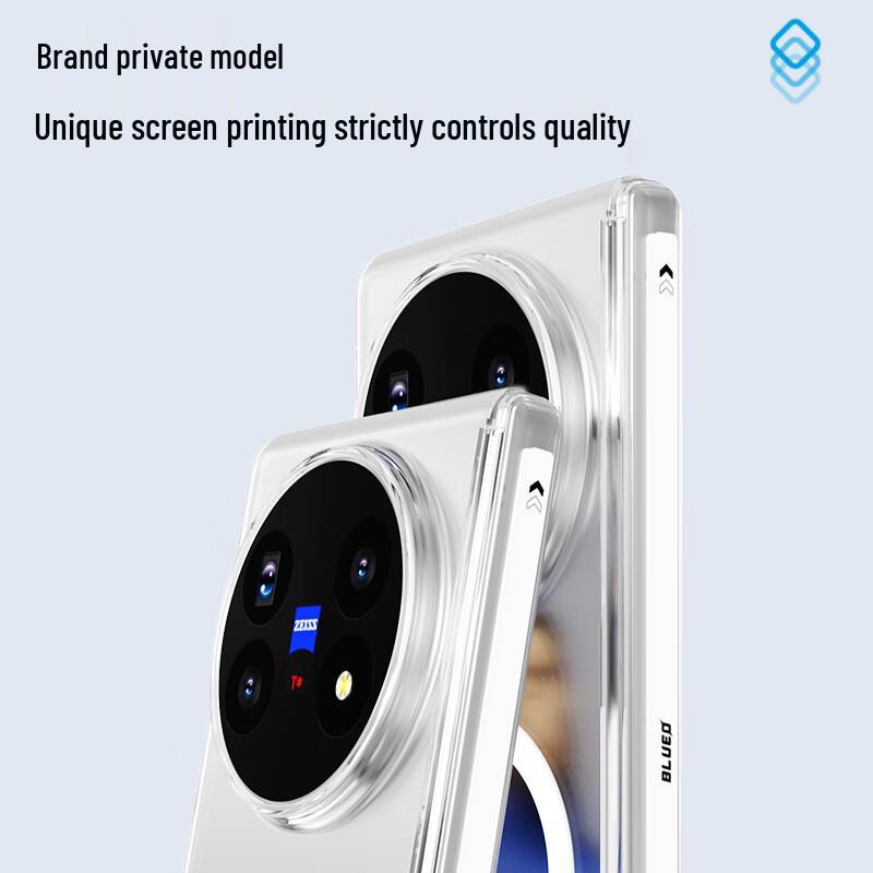 Vivo X Fold5 Clear Magnetic Folding Phone Case