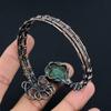 Tibetan Turquoise Bangle, 999 Copper Wire Wrapped Gemstone Jewelry, Handmade Bangle For Mother Day