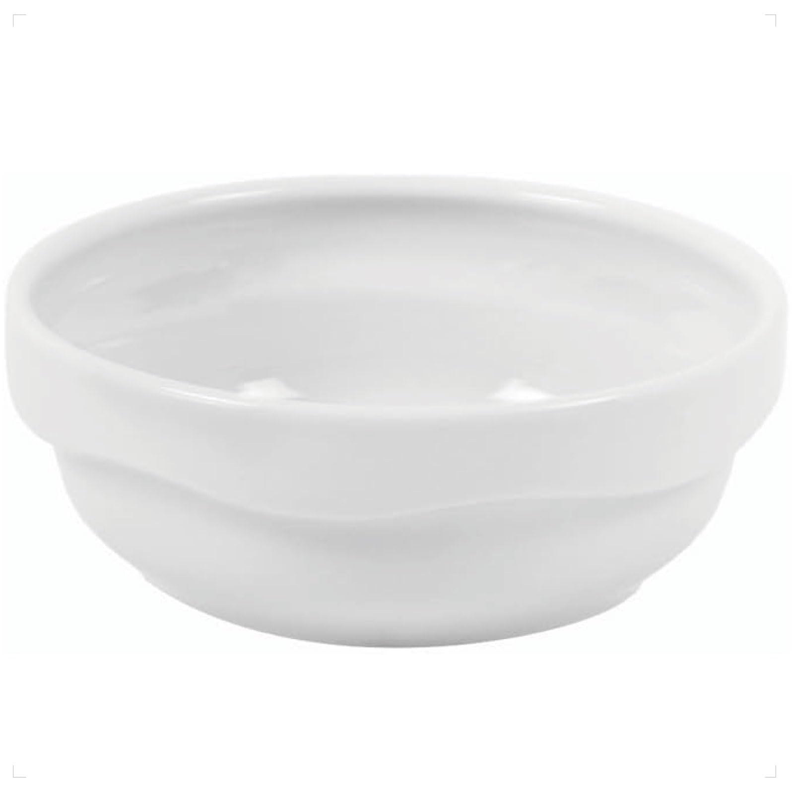 

Более удобный и многолетний гарнир Maruku Page, глубокий детский сад, усиленный 125UF [столовая посуда 12,5 см, удобная для черпания] (официальный) 1-4 тарелка, миска, белый