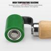 Seam Hand Pressure Roller Professional High Temperature Resistant Silicone Seam Pressure Roller for Roofing PVC Welding (Green)