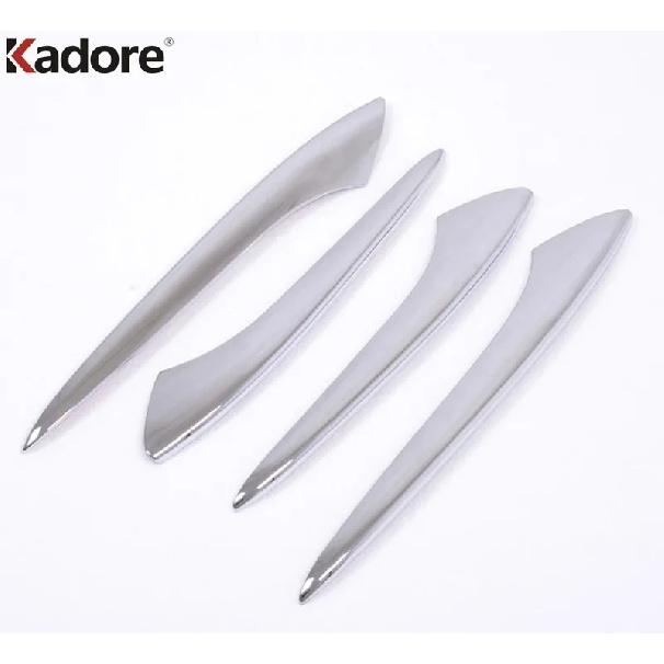 For Nissan Versa Sedan 2012 2013 2014 2015 Chrome Car ide Inner Door Armrest Handle Cover Trims Interior Molding Accessories