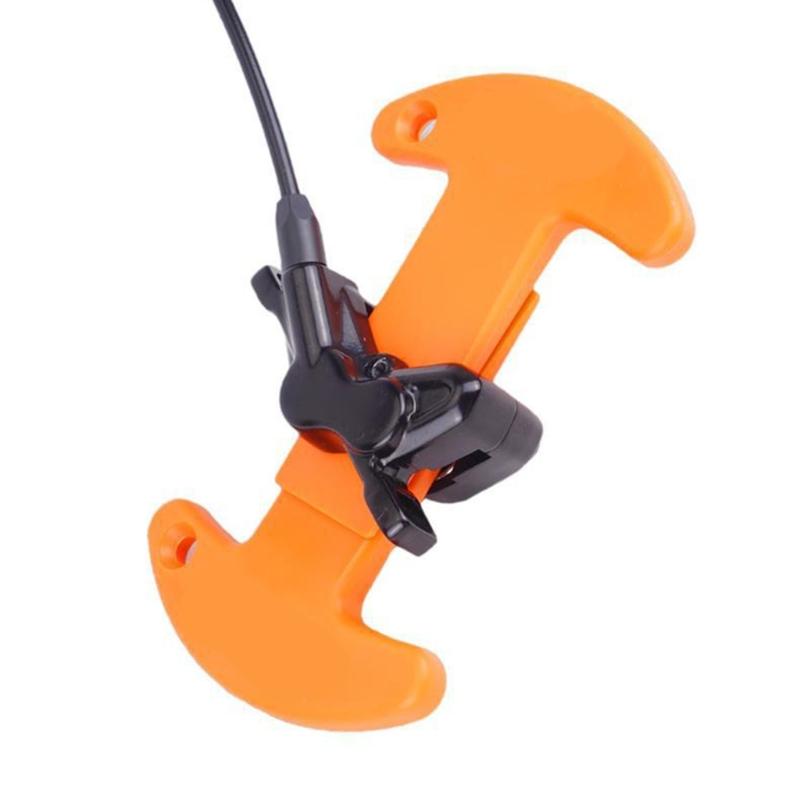 Bike Brake Service Tool, 2 Piece Plastic Service Aid for Disc Pad Change and Road or Mountain Bike Workshop Care