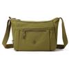 Borsa a tracolla in nylon impermeabile, grande capacità, borsa a spalla casual da donna
