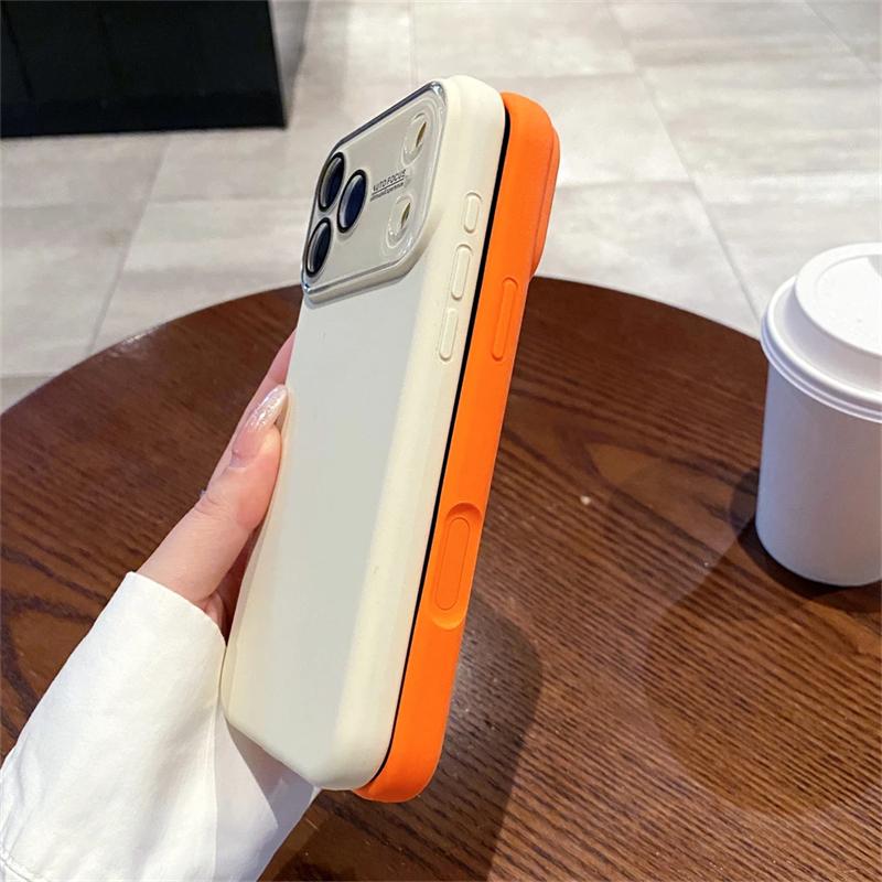 Liquid Silicone Matte Solid Phone Case for iPhone 17 Air 16 15 Pro Max 14 Plus 13 Large Window Camera Protection Cover Funda