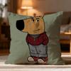 Hot CChill Guyew Cushion Cover Soft Washable Pillow Case Multi-Scene for Couch Bed Travel Office Use