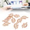 100pcs Paper Clips Portable Mini Cute Dinosaur Shape Electroplated Metal Paperclips for Office File 