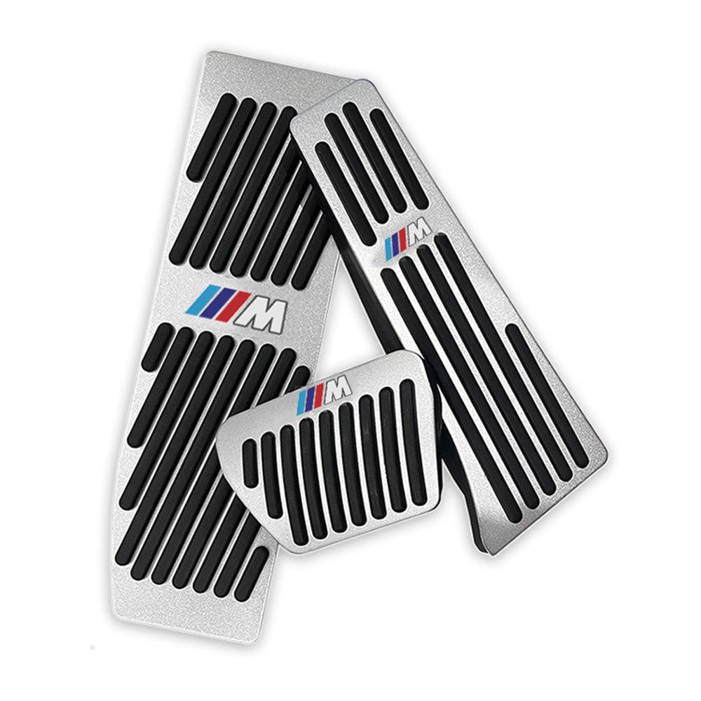 ITTH1 3 Pcs Brake Throttle Pedal Set for BMW 3 Series 2005-2025 Yeas E90 F30 G20 Stainless Steel Rubber Anti-Slip Pedal Car Accessorie