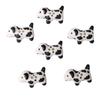 Lovely Ceramic Button Cartoon Ceramic Beads Cartoon Rabbit Puppy Button Beads DIY Jewelry Beads DIY Clothing Beads 1pc