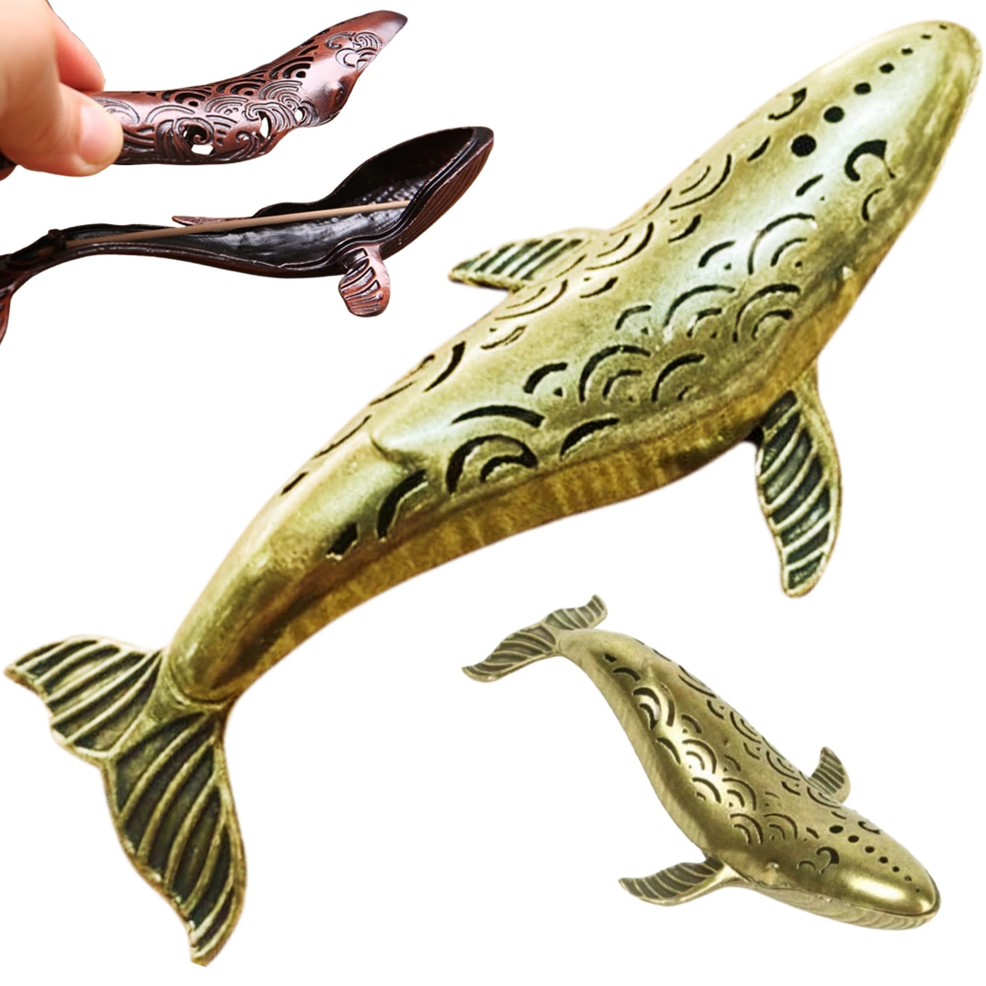 

merrytime Ладанница-кит Палочки ладана Ладан Ладан Горизонтальная подставка для благовоний Ладанница-кит Подставка для благовоний Керамическая подставка для благовоний