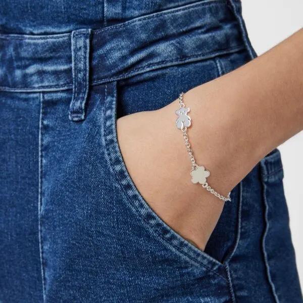 [TOUS] Silver Sweet Dol's Animalandia Bracelet 1000046100