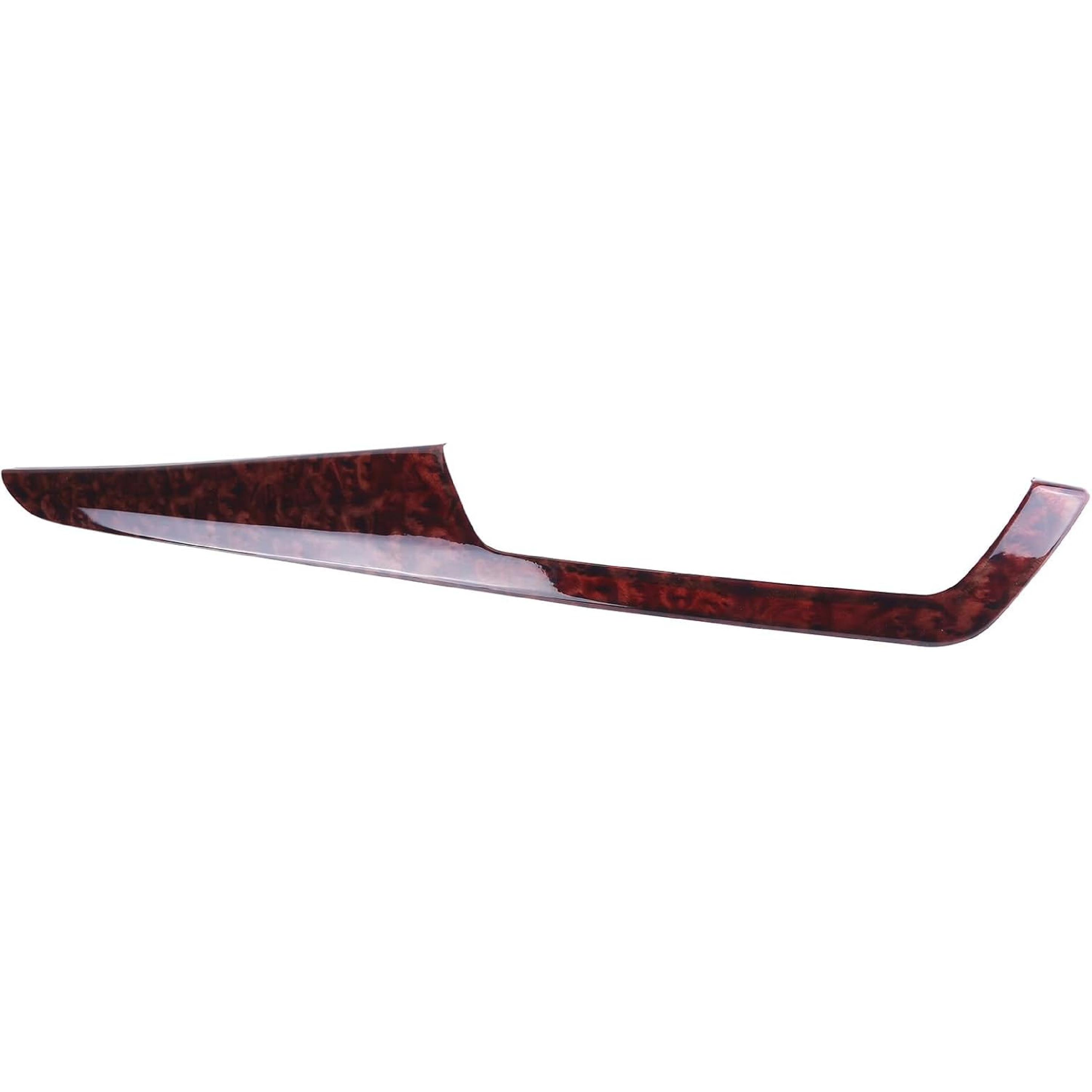 Dash Wood Trim Wood Grain Center Console Dash Stirp Trim Compatible with 2012-2014 Benz C-Class for C63 AMG C180 C300 C250 Dash Trim Interior Trim
