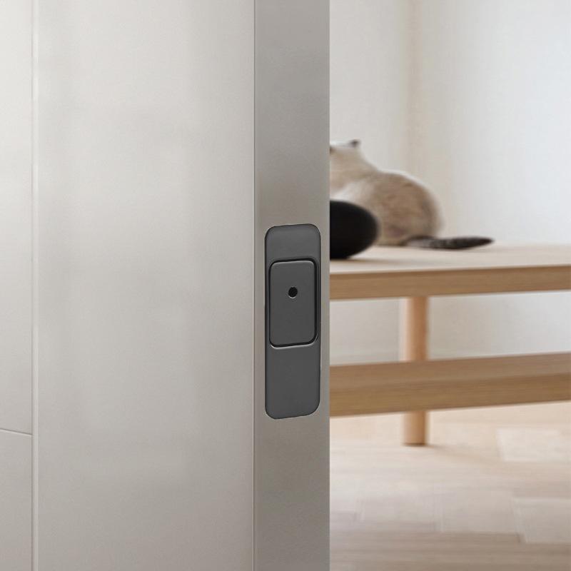 Invisible Magnetic Latch Wooden Door Entry