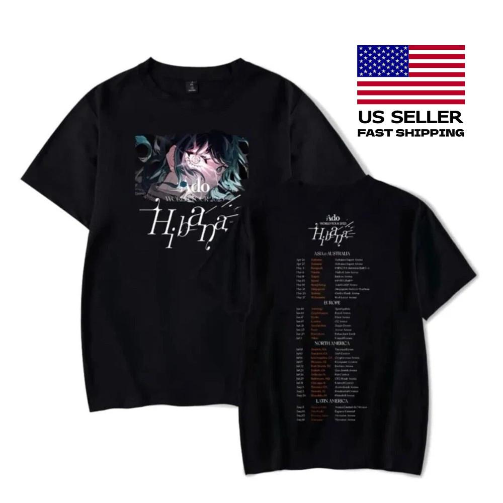 New ADO Hibana World Tour 2025 Merch , 2 Styles TM TRENDING T'SHIRT Unisex T-Shirt