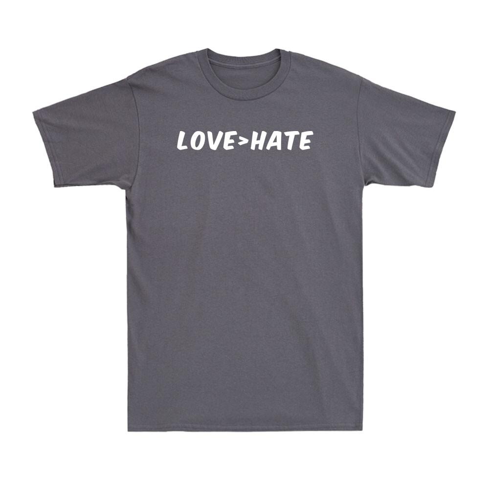 Love Is Greater Than Hate Christian Religious Proverbs 10:12 Jesus Men s T-Shirt S разноцветный