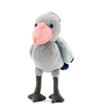 Soft Mini Shoebill Stuffed Animals Toys Real Like Whale-headed Stork Plush Toy Wading Bird Plush Doll Gifts