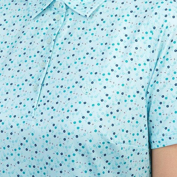 Zipore Golfwear Damen S Kragen Kurzarm T-Shirt Glp000015 DBRK