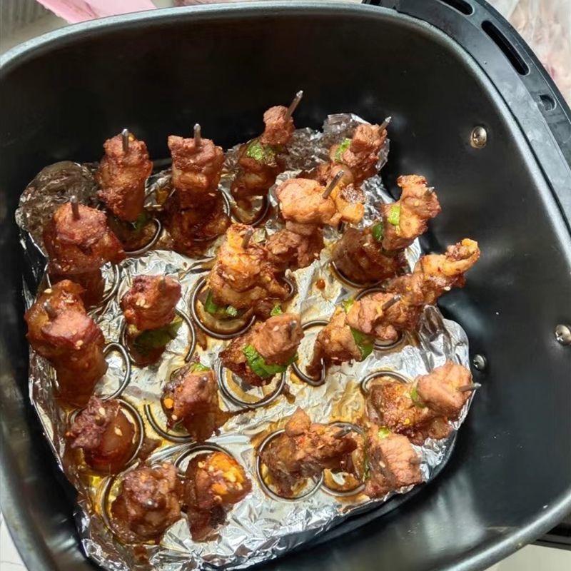 10 adet Hava Fritöz Fırın Şiş Izgara, Dikey Izgara, Evrensel Aksesuarlar, Paslanmaz Çelik Özel Pişirme İğnesi