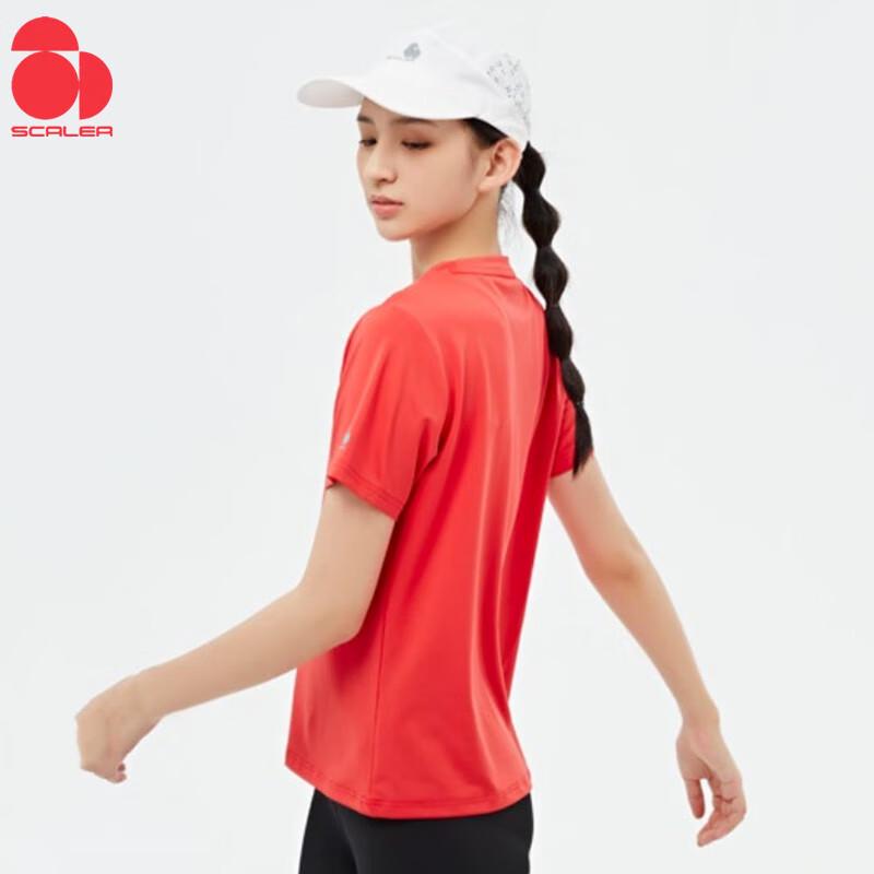 SCALER Women's Summer Quick-Dry Round Neck T-Shirt
