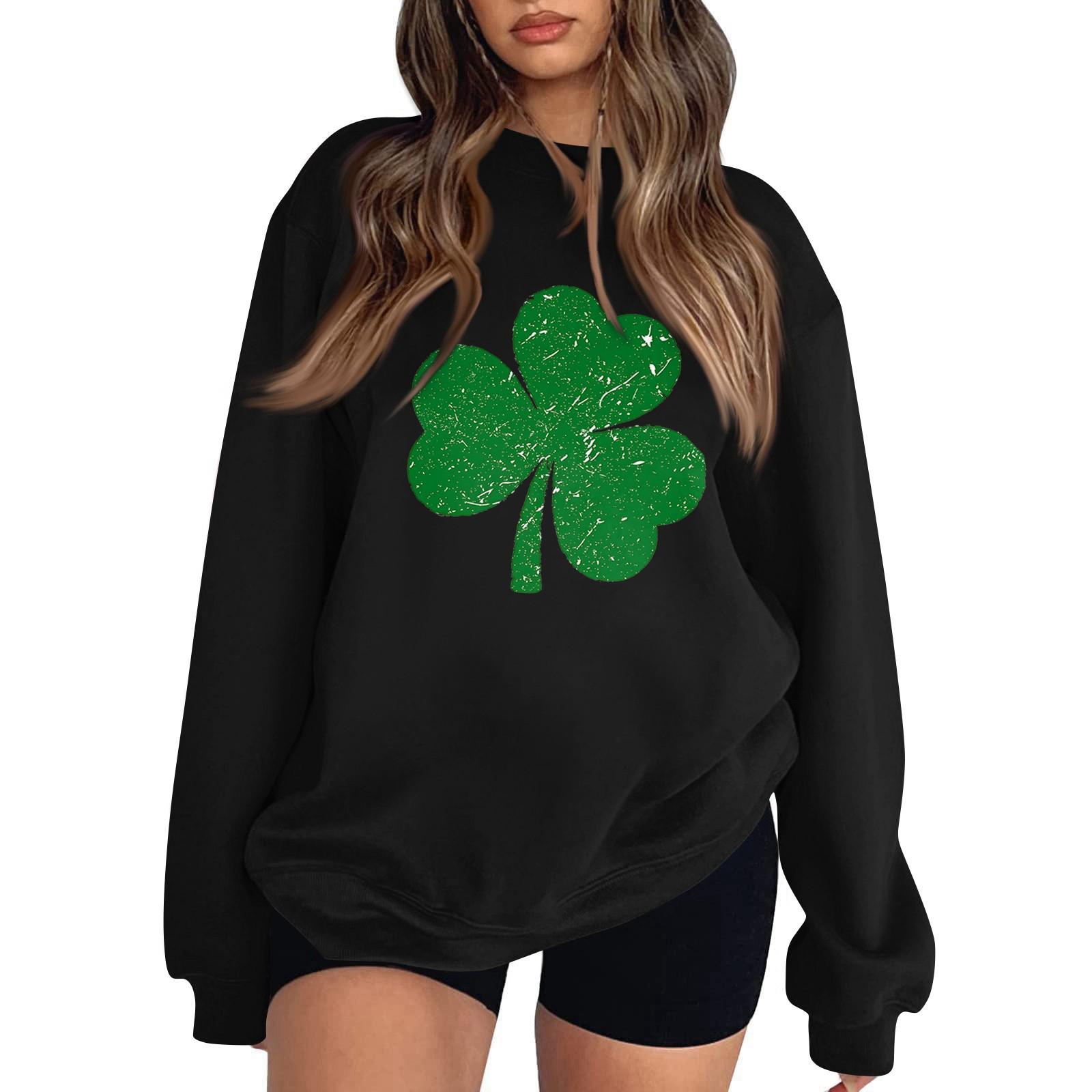 

Женская повседневная мода ко Дню святого Валентина с принтом, длинным рукавом, круглым вырезом, толстовки, пуловеры, топы XL