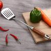 ZISIZ Stainless Steel Kitchen Utensils with Rosewood Handles