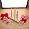 Heim-Nähzubehör Schleifenmacher für Band, Holzkranzwerkzeug, Mehrzweck-Schleifen professionelles Webwerkzeug Geschenkverpackung Partydekorationen