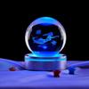 Mermaid Crystal Ball Music Box Night Light - Unique Gift for Birthdays & Holidays