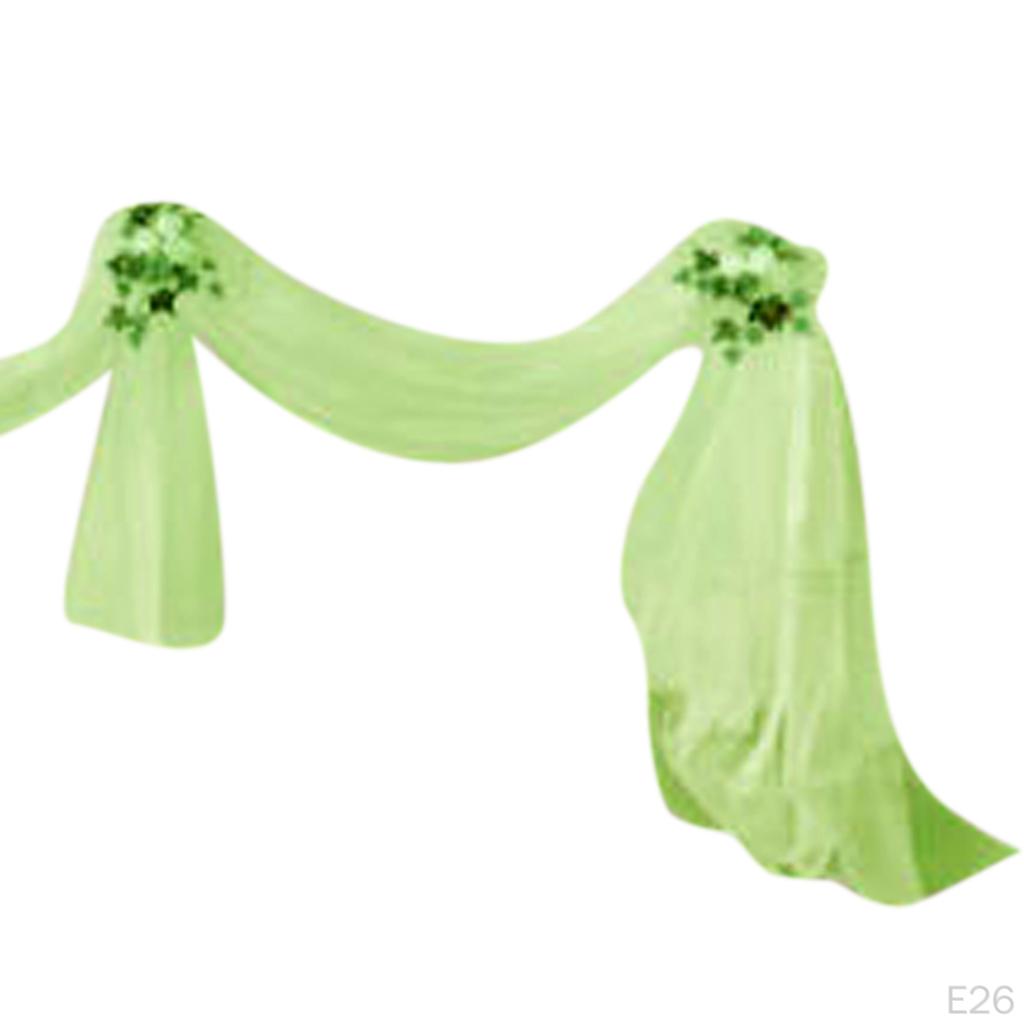 Fabric Bowknot Tulle Party Wedding Table