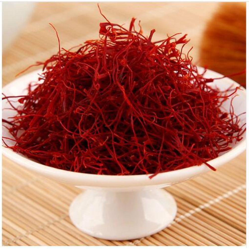 Tè allo Zafferano di Prima Qualità 1g Stigma Puro di Crocus Fiore Bevanda Erboristica