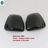 Rearview Mirror Shell Rear-view Mirror Cover Trim Fit For Volvo XC40 2018 - 2025 Car Exterior Accessories Carbon Fiber Look