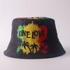 Digital printing small edge bucket hat spring and summer double-sided can wear outdoor sunshade basin hat spot