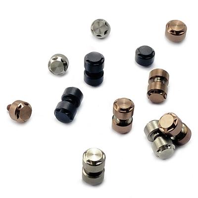 1/3/5 Paar Titanlegierung Daumenpin Druckniet Schraube Reparaturwerkzeug DIY 7MM Durchmesser für Klappmesser für Öffnung von 4,0mm Teile