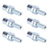 6PCS M6 Hollow Screw Kit High Hardness Steel Alloy Hollow Screw Nut Set for Motorcycle 212cc ATV Go Kart