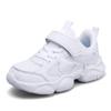 8855 middle school and university students running shoes foreign trade classmates children's little white shoes boys mesh breathable sports shoes whit