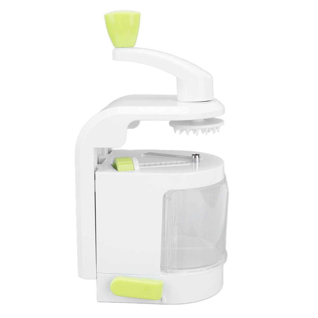 Vegetable Spiralizer Multi Function Vegetable Slicing Tool 4 In 1 Rotating Blades Hand Shredder