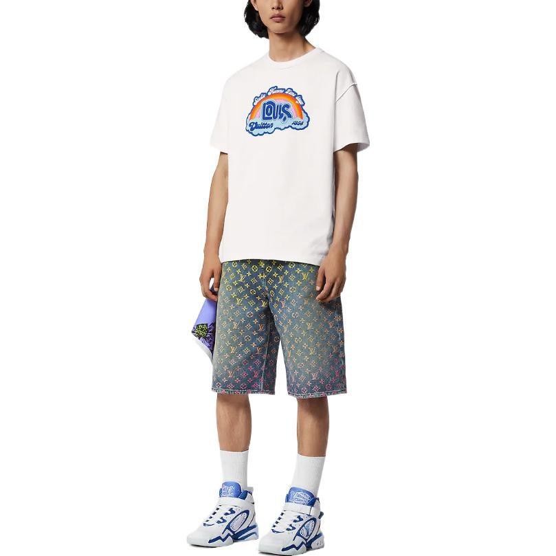 Louis Vuitton Logo-print T-shirt 1AB4UR