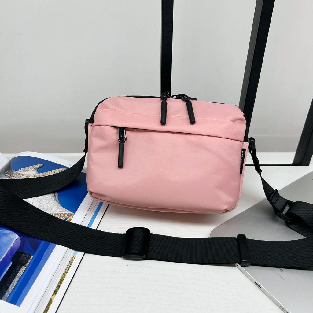Versatile Japanese-Style Lightweight Multi-Compartment Crossbody Bag for Men & Women