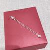 Chain tail water drop brand pearl buckle extension chain water drop buckle twist chain lobster buckle accessories chain