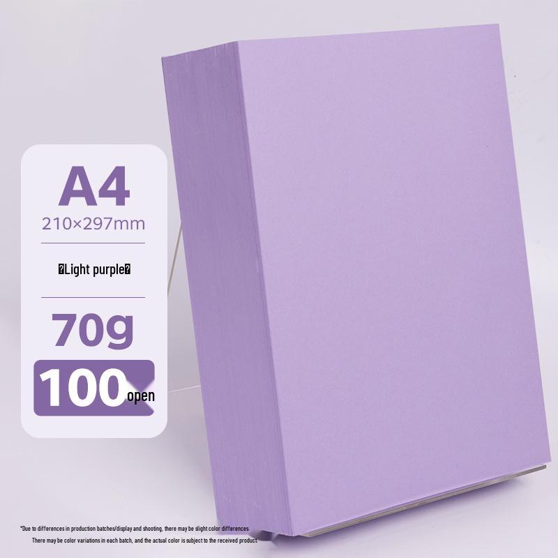 A4 Assorted Color Thickened Origami Paper 80g/120g/150g - Pink, Red, Blue