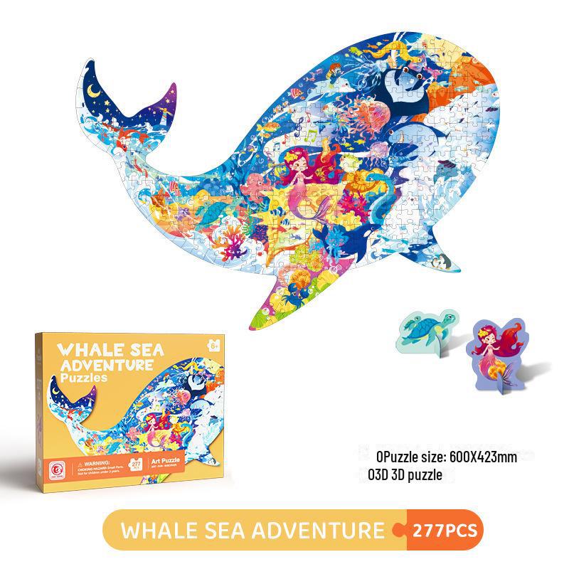 New Halloween and Christmas Children's Puzzle Educational Toys - Perfect for Baby Gifts, Birthday Presents, and Kindergarten Souvenirs.