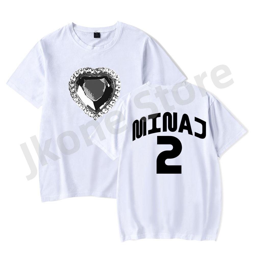 Nicki Minaj MINAJ Tee Pink Friday 2 Merch Women Unisex Fashion Casual Crewneck Short Sleeve Tshirts S