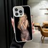 CR66 S-Sabrina C-Carpenter Soft Phone Case for iPhone 15 16 17 Pro Max 17Air 16E 14 Plus 13 12 Mini Shockproof Cover Back Shell