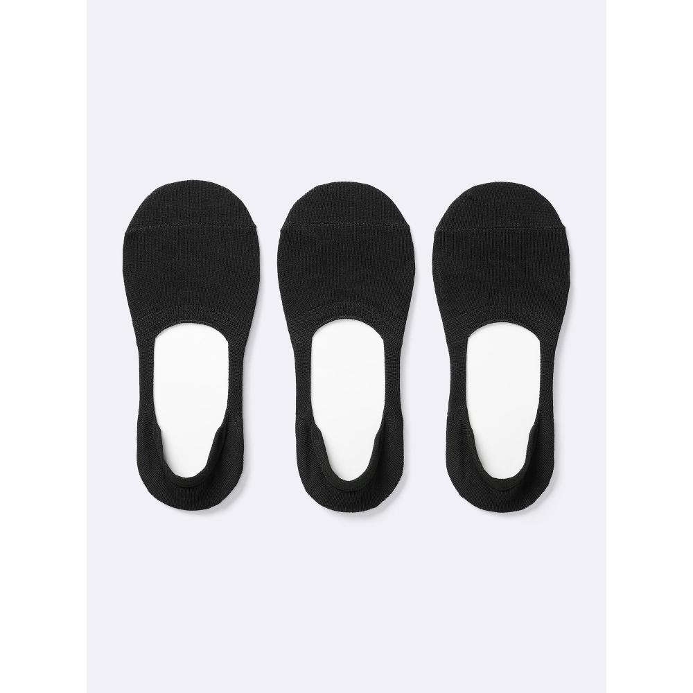 Gu By Uniqlo Cover Socks 3pb With Non Slip