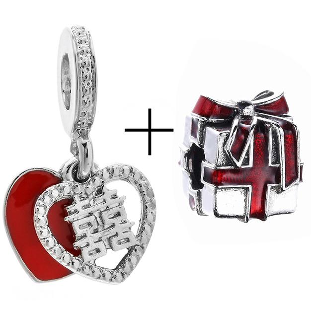 2 teile/los Hohe Qualität Kristall Herz & Lippen & Lippenstift Charme Anhänger Fit Diy Marke Armband Neckce Für Frauen Männer schmuck Machen