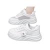 Breathable mesh little white women's shoes bread shoes thick sole versatile and high soft baseplate women's shoes