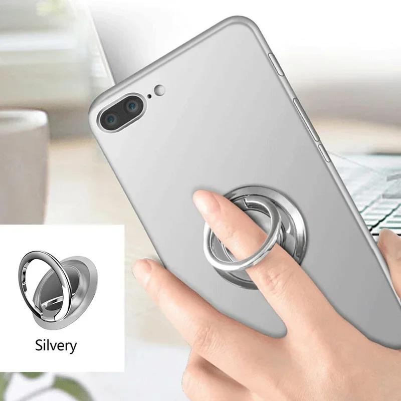 360 Grad drehbarer Fingerring Handyhalter für IPhone Samsung Xiaomi Huawei Halterung Kleber auf der Rückseite Magnetisch Kabelloses Laden-freundlich